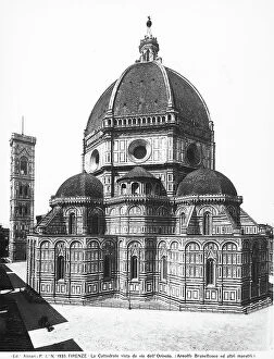 Images Dated 7th March 2008: Apse of the Cathedral of Santa Maria del Fiore, Florence