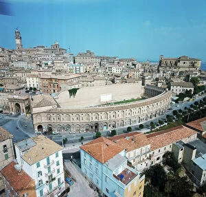 Images Dated 23rd January 2007: The arena 'Sferisterio' in the historical center of Macerata