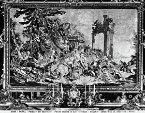 Images Dated 5th February 2010: Bacchus and Arianna; tapestry done the Beauvais Company, design by Francois Boucher