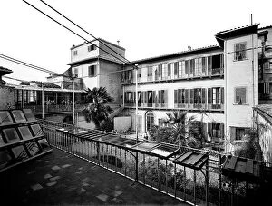 Images Dated 20th February 2012: The balcony for the printing of the Stabilimento Fotografico Fratelli Alinari in via Nazionale