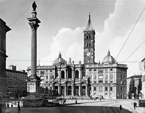 Images Dated 22nd September 2005: The basilica of Santa Maria Maggiore, Rome