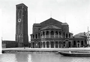 Images Dated 29th March 2010: The Basilica of SS. Maria e Donato, Cathedral of Murano, Venice