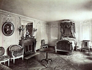 Images Dated 29th March 2011: Bedroom of Marie Antoinette in the Petit Trianon of Versailles