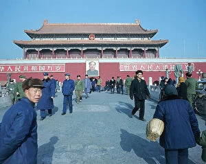 Images Dated 23rd October 2009: Beijing. Before the 'Forbidden City'