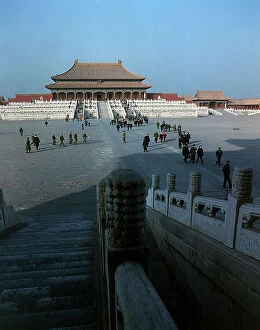 Images Dated 23rd October 2009: Beijing. 'Forbidden City'. Visitors