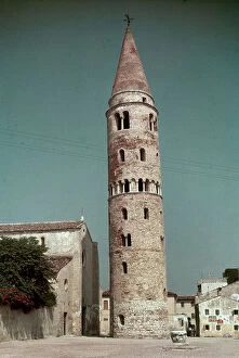 Images Dated 4th May 2010: The bell tower of the Cathedral of Caorle