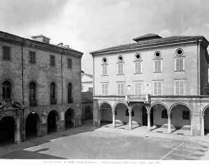 Images Dated 20th December 2012: The Bishop's Palace of Crema. Architecture by Pietro Terni