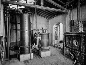 Images Dated 22nd March 2011: Boiler room in the Automobili Florentia factory