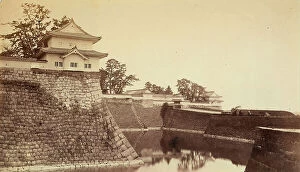 Images Dated 21st November 2011: Bulwark, wall, and moat at the Tycoon Palace, Osaka