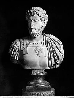 Images Dated 18th November 2011: Bust of Elio Cesare, located in the Uffizi Gallery