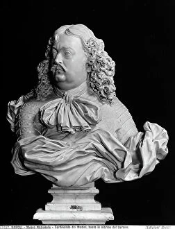 Images Dated 18th November 2011: Bust of Ferdinando II de Medici: work of Gian Lorenzo Bernini, kept in the National Museum of Naples
