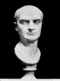Images Dated 16th February 2012: Bust of Gaius Cilnius Maecenas, marble, Neoclassical Art, Palazzo dei Conservatori