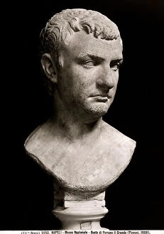Images Dated 16th August 2011: Bust of Roman general and politician, Pompeius Magnus, originally from Pompei