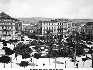 Images Dated 11th April 2012: Busy view of the Square of the Concord in Athens