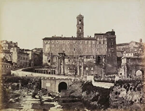 Images Dated 22nd December 2010: The Campidoglio photographed from the Roman Forum