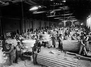 Images Dated 22nd September 2011: Carrara. Stabilimento 'Marmifera Ligure': working marble