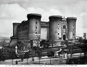 Images Dated 23rd March 2009: The Castel Nuovo (also known as Maschio Angioino, or Angevin Keep) in Naples