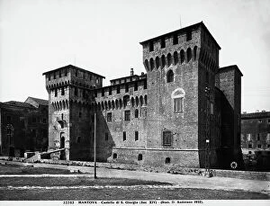 Images Dated 10th March 2010: The castle of San Giorgio in Mantua