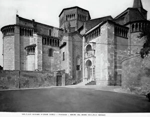 Images Dated 20th April 2011: The Cathedral'a apses, Piacenza