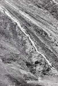La Vallée de lEngadine en Suisse, vers la Cabane dEs-Cha.
