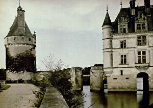 Images Dated 12th February 2010: Detail of Chenonceau Castle