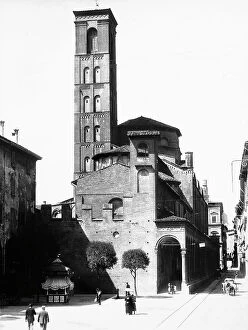 Images Dated 23rd March 2009: Church of St. Giacomo Maggiore. Apse and Bell tower