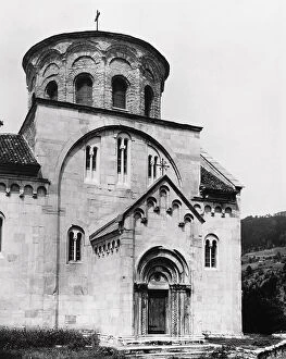 Images Dated 12th September 2003: The church of Sveta Bogorodica in the Monastery of Studenica in Serbia