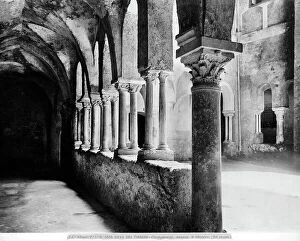 Images Dated 25th February 2011: The cloister of the Abbey of the Holy Trinity, Cava de Tirreni
