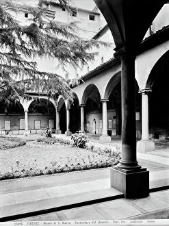 Images Dated 22nd April 2010: The cloister of Sant'Antonino, designed by Michelozzo, in the Museum of San Marco in Florence
