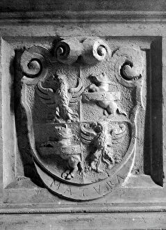 Images Dated 30th April 2010: Coat-of-arms of the Tomb of Senator Marino Cavalli, Church of SS