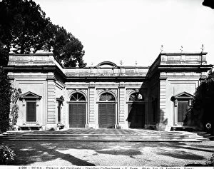 Images Dated 5th February 2010: The Coffee House, designed by the architect Ferdinando Fuga, in the gardens of the Quirinal
