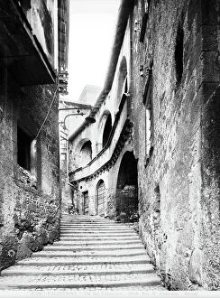 Images Dated 14th September 2010: Via Colonnaro in the historic center of Palestrina