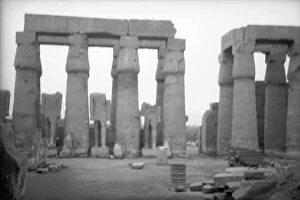 Images Dated 8th September 2011: Columnade in the Valley of the Kings, Thebes (ancient Luxor)