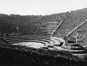 Images Dated 24th March 2010: The Comic Theater or Music Theater, called the Small Theater in Pompeii