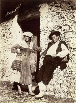 Images Dated 29th July 2009: A couple in traditional clothes