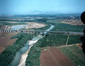 Images Dated 4th September 2007: The course of the Ombrone River