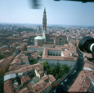 Images Dated 13th December 2006: Cremona: the Cathedral of Santa Maria Assunta and the 'torrazzo' (tower)