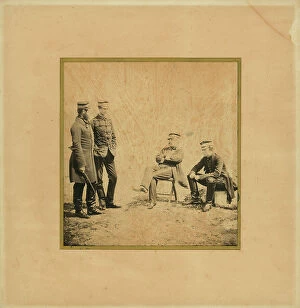 Images Dated 7th April 2011: Crimean war (1853-1856): the rest of soldiers