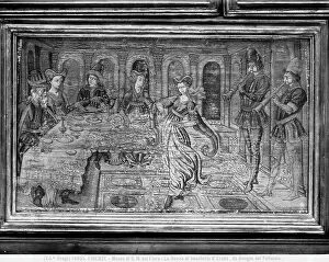 Images Dated 8th April 2010: Dance at the banquet of Herod, Stories of St. John the Baptist