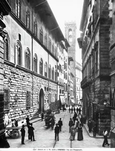 Florenz Drucke: Via dei Proconsoli