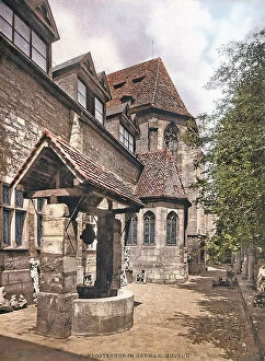 Images Dated 22nd November 2011: Detailed image of the internal courtyard of the Charterhouse of Nuremberg