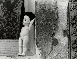 Images Dated 3rd December 2010: Doll on a window sill