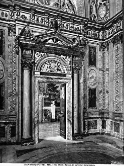 Images Dated 25th May 2010: A door to the salon of Parnassus, Villa Albani, Rome