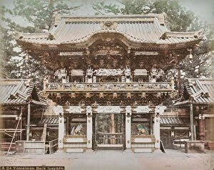 Japan: Door to the Shrine of Tokugawa Ieyasu, Nikko, Japan