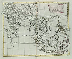 Images Dated 25th May 2010: East Indies and their Archipelago, engraving by G. Zuliani taken from Tome IV of the 'Newest