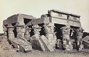 : 'Egypt and Palestine': ruins of the temple of Sobek and Haroeri of Kom Ombo, Upper Egypt