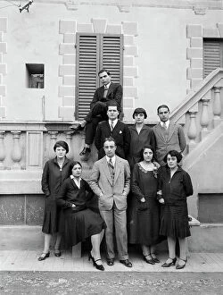 Images Dated 11th March 2010: Employees Perugina posing for a group portrait