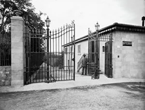 Images Dated 24th September 2009: Entrance of Villa Demidoff, Pratolino