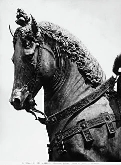 Images Dated 27th December 2012: Detail of the equestrian monument to Bartolomeo Colleoni, by Andrea Verrocchio