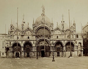Images Dated 25th January 2011: Faade of the Basilica of San Marco in Venice